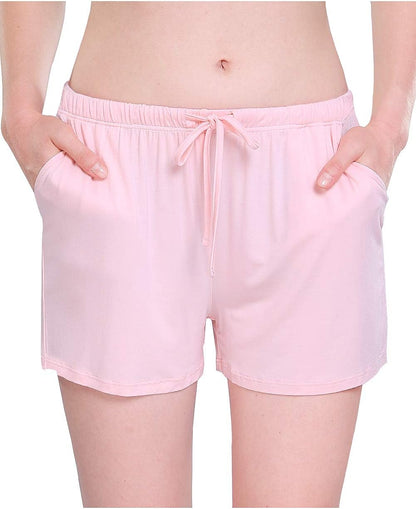 Womens Pajama Shorts Sleep Shorts Stretchy Pajama Pants
