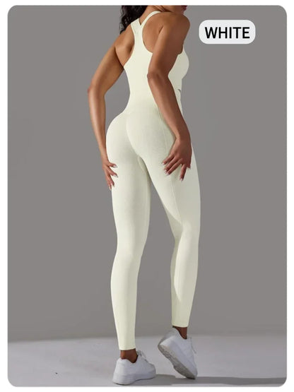 2 Piece Sets Womens Outfits Yoga Clothing Womens Sports Leggings Sexy Yoga Pants New Workout Elastic Vest for Women Gym Sets