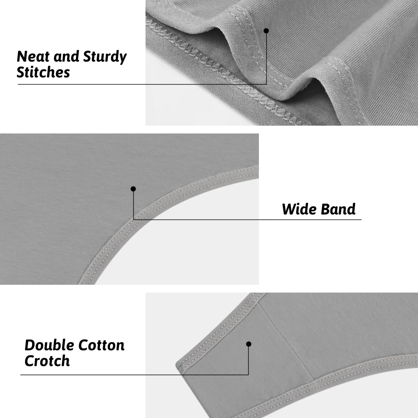 Underwear Packs Bikini Cotton Underwear for Women 16-Pack