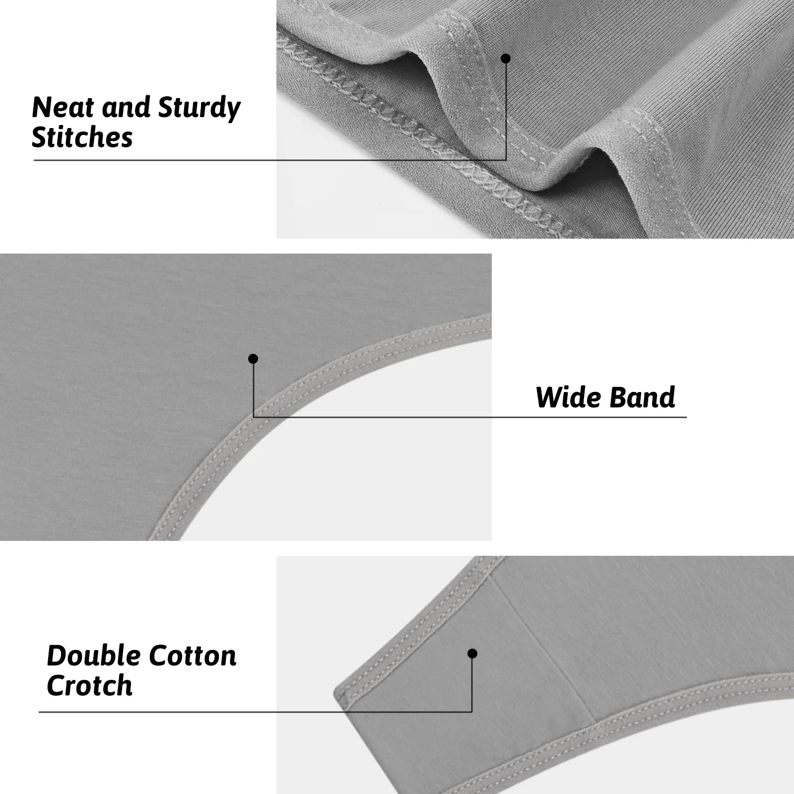 Underwear Packs Bikini Cotton Underwear for Women 16-Pack